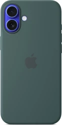 Apple Funda de silicona con MagSafe para el iPhone 16 Plus - Verde lago Apple Funda de silicona con MagSafe para el iPhone 16 Plus - | MYYH3ZM/A | 0195949885242 | Hay 204 unidades en almacén