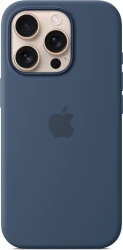 Apple Funda de silicona con MagSafe para el iPhone 16 Pro - Azul denim Apple Funda de silicona con MagSafe para el iPhone 16 Pro - | MYYK3ZM/A | 0195949885280 | Hay 191 unidades en almacén