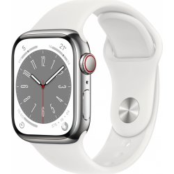 Apple Watch Series 8 Oled 41 Mm 4g Plata Gps (satélite) | MNJ53TY/A | 0194253178460