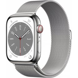Apple Watch Series 8 Oled 45 Mm 4g Plata Gps (satélite) | MNKJ3TY/A | 0194253182405