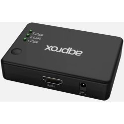 Approx APPC29V4 Switch 4K HDMI de 3 puertos Approx APPC29V4 Switch 4K HDMI de 3 puertos | 8435099533306 | Hay 8 unidades en almacén