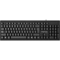 Approx APPMX225 Teclado USB 2.0 | 8435099533597 | Hay 5 unidades en almacén