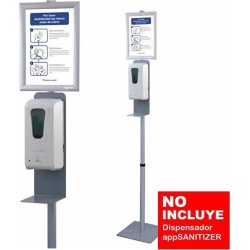 Approx APPSTSANITIZER01 soporte para dispensador appsanitizer covid Approx APPSTSANITIZER01 soporte para dispensador appsanitize | 8435099526896 | Hay 50 unidades en almacén