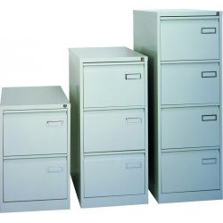 Archivador Bisley 3 cajones A4-folio 62cm gris | CC3H1A-V7 | 8717868036752 | Hay 5 unidades en almacén