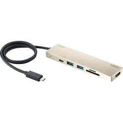 ATEN Docking station compacta USB-C multipuerto con power pass-through | UH3239-AT | 4710469340642 [1 de 8]
