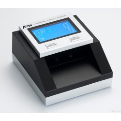 AVPos AVP-DT35G detector de billetes falsos Negro, Gris | 7427246076553 | 7427246076553 | Hay 2 unidades en almacén