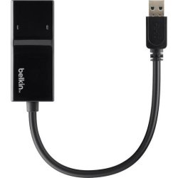 Belkin Adaptador Gigabit Ethernet USB 3.0 - Ethernet RJ-45 Negro | B2B048 | 0722868950647 [1 de 2]
