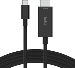 Belkin AVC012bt2MBK 2 m USB Tipo C HDMI Negro | 0745883843060 | Hay 21 unidades en almacén