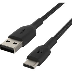 BELKIN cable USB A Macho/USB C Macho, 1 m Negro | CAB002BT1MBK | 0745883788569 [1 de 2]