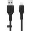 Belkin Cbl Silicqe USB-A LTG 2M noir cable USB USB A USB C/Lightning Negro | (1)
