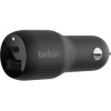 Belkin CCB004BTBK cargador de dispositivo móvil Smartphone, Tableta Negro Encendedor de cigarrillos, USB Carga rápida Interior, Exterior | (1)