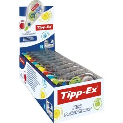 BIC Tipp-Ex corrección de películo/cinta 6 m Multicolor 10 pieza(s) BIC Tipp-Ex corrección de películo/cinta 6 m Multicolor 10 | 3086123379855 | 3086123379855 | Hay 5 unidades en almacén