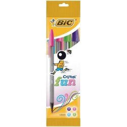 BLISTER DE 4 BOLIGRAFO BIC CRISTAL FUN COLORES PASTEL ROSA LILA TURQUESA Y LIMA 8957921 BLISTER DE 4 BOLIGRAFO BIC CRISTAL FUN COLORES PASTEL ROSA | 8957921 | 3086123272095 | Hay 3 unidades en almacén