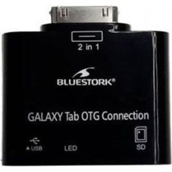 Bluestork cable gender changer Samsung 30-pin USB 2.0/SD Car | BS-GAL-RDR/SD | 3760162057751 | Hay 9 unidades en almacén