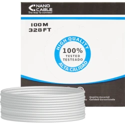 BOBINA CABLE FTP CAT-5E 100M RIGIDO NANOCABLE 10.20.0702 BOBINA CABLE FTP CAT-5E 100M RIGIDO NANOCABLE 10.20.0702 | 8433281002494 | Hay 1 unidades en almacén