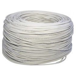 BOBINA CABLE UTP CAT 5 250MT BLANCO 75050005BL-250 | Hay 3 unidades en almacén