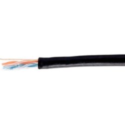 BOBINA CABLE UTP CAT-6 305MT RIGIDO EQUIP NEGRO 40451007 | 4015867189504 | Hay 3 unidades en almacén