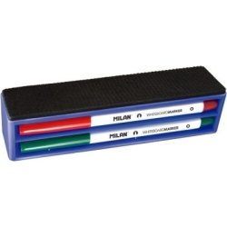 BORRADOR DE PIZARRA MILAN MAGNETICO + 4 ROTULADORES COLORES SURTIDOS 165894 BORRADOR DE PIZARRA MILAN MAGNETICO + 4 ROTULADORES COLORES | 165894 | 8411574031581 | Hay 11 unidades en almacén