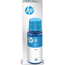 BOTELLA DE TINTA HP Nº31 CONTENIDO 70ML 8000 PAGINAS CIAN 1VU26AE BOTELLA DE TINTA HP Nº31 CONTENIDO 70ML 8000 PAGINAS CIAN | 1VU26AE | 0191628349487 | Hay 2 unidades en almacén