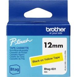 Brother BTAG-631 cinta para impresora de etiquetas Negro sobre amarillo Brother BTAG-631 cinta para impresora de etiquetas Negro sob | 4977766836142 | Hay 5 unidades en almacén