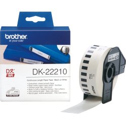Brother Cinta continua de papel térmico (blanca) | DK22210. | 4977766628181 | Hay 11 unidades en almacén