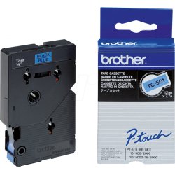 BROTHER Cinta TC laminada 12mm Negro sobre Azul BROTHER Cinta TC laminada 12mm Negro sobre Azul | TC501 | 4977766050609 | Hay 7 unidades en almacén