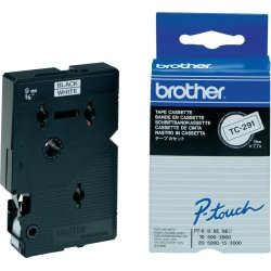 BROTHER Cinta TC laminada 9mm Negro sobre Blanco BROTHER Cinta TC laminada 9mm Negro sobre Blanco | TC291 | 4977766050708 | Hay 3 unidades en almacén
