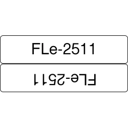 Brother FLe-2511 cinta para impresora de etiquetas Negro sobre blanco Brother FLe-2511 cinta para impresora de etiquetas Negro sob | FLE2511 | 4977766769648 | Hay 2 unidades en almacén