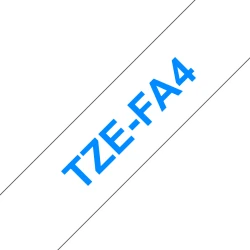 Brother TZe-FA4 cinta para impresora de etiquetas Azul sobre blanco Brother TZe-FA4 cinta para impresora de etiquetas Azul sobre | TZeFA4 | 4977766761499 | Hay 26 unidades en almacén