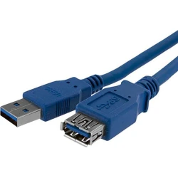 Cable 1m Extension Pasivo Usb Cabl 3.0 Macho A Hembra Usb A Azul  | USB3SEXT1M | 0851975714047 | 8,29 euros