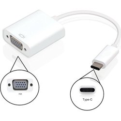 Cable adaptador ewent usb tipo-c macho a vga hembra blanco E | EW-139500-001-N-P | 8054392612763 | Hay 4 unidades en almacén