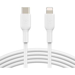 Cable Belkin Caa003bt1mwh Cable De Conector Lightning 1 M Blanco  | 0745883788422