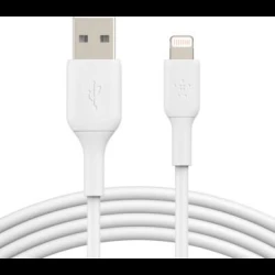 Cable Belkin de conector Lightning macho/USB A macho 3 m Blanco | CAA001BT3MWH | 0745883788699 [1 de 2]