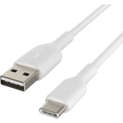 Cable Belkin USB A macho/USB C macho 2 m Blanco | CAB001BT2MWH | 0745883788514 [1 de 5]