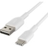 Cable Belkin USB A macho/USB C macho 3 m Blanco | (1)