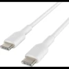 Cable Belkin USB C Macho/Macho 2 m Blanco | (1)