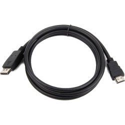 Cable gembird DisplayPort macho a Hdmi macho 1.8m negro CC-D | CC-DP-HDMI-6 | 8716309082082 | Hay 9 unidades en almacén