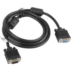 CABLE LANBERG ALARGADOR VGA MACHO A VGA HEMBRA 1.8M NEGRO CA | CA-VGAC-10CC-0018-B+ | 5901969413915 | Hay 15 unidades en almacén