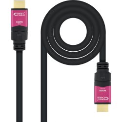 cable nanocable hdmi macho a macho alta velocidad v2.0 repetidor para amplificar señal 20m negro rosa 10.15.3720 cable nanocable hdmi macho a macho alta velocidad v2.0 repet | 10.15.3720 | 8433281009769 | Hay 1 unidades en almacén