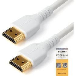 Cable StarTech.com hdmi macho a macho 1m blanco RHDMM1MPW Cable StarTech.com hdmi macho a macho 1m blanco RHDMM1MPW | 0065030888424 | Hay 3 unidades en almacén