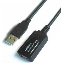 Cable Usb A M A Usb A H 10mt Aisens Amplificador Negro A101-0019 | 8436574700183 | 8,20 euros