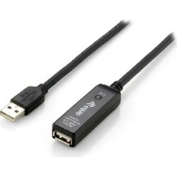 Cable Usb A M A Usb A H 15mt Equip Negro 133311 | 4015867459980 | 19,89 euros