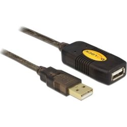 Cable Usb A M A Usb A H 5mt Delock Prolongador 82308 | 4043619823086 | 11,31 euros