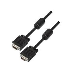 CABLE VGA M A VGA M AISENS CON FERRITA 20MT NEGRO A113-0076 | 8436574700756 | Hay 1 unidades en almacén
