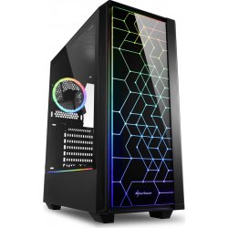 Caja torre sharkoon RGB LIT 100 midi tower negro 40449510281 | 4044951028153 | 4044951028153 | Hay 6 unidades en almacén