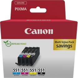 Canon 6509B016 cartucho de tinta 4 pieza(s) Original Negro, Cian, Magenta, Amarillo Canon 6509B016 cartucho de tinta 4 pieza(s) Original Negro, | MGS0000021104 | 8714574679242 | Hay 3 unidades en almacén