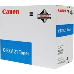 Canon C-EXV21 Cyan cartucho de tóner Original Cian Canon C-EXV21 Cyan cartucho de tóner Original Cian | 0457B002 | 4250081520287 | Hay 1 unidades en almacén