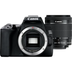 Canon EOS 250D + EF-S 18-55mm f/3.5-5.6 III Juego de cámara SLR 24,1 MP CMOS 60 | 3454C003 | 4549292132724 [1 de 9]