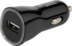 CARGADOR DE COCHE VIVANCO 1 PUERTO USB 12-24V 2.1A NEGRO 362 | 36256 | 4008928362565 | Hay 39 unidades en almacén