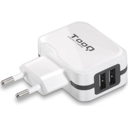 CARGADOR TOOQ 2X USB BLANCO TQWC-1S02WT CARGADOR TOOQ 2X USB BLANCO TQWC-1S02WT | 8433281007291 | Hay 4 unidades en almacén